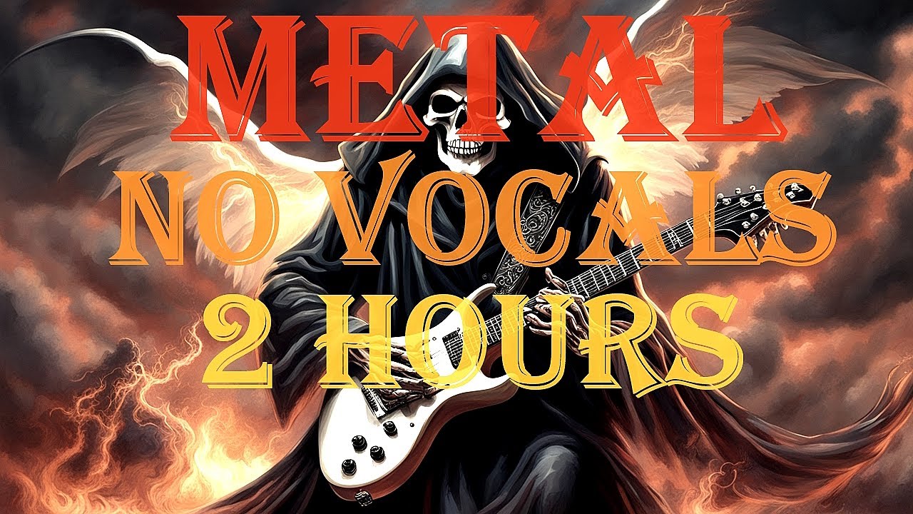 2 Hours of Melodic/Aggressive Metal - No Vocals | Instrumental Gaming and Workout Metal
