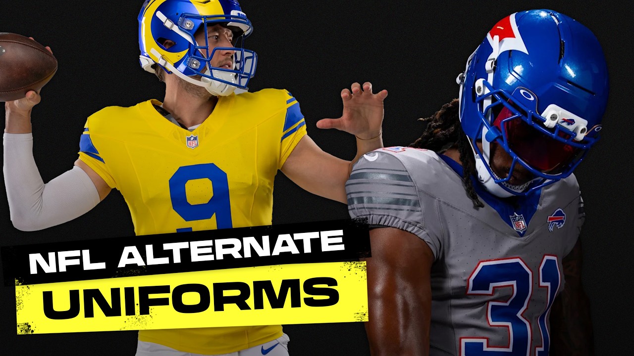 New NFL Alternate Helmet & Uniform Rankings 2026