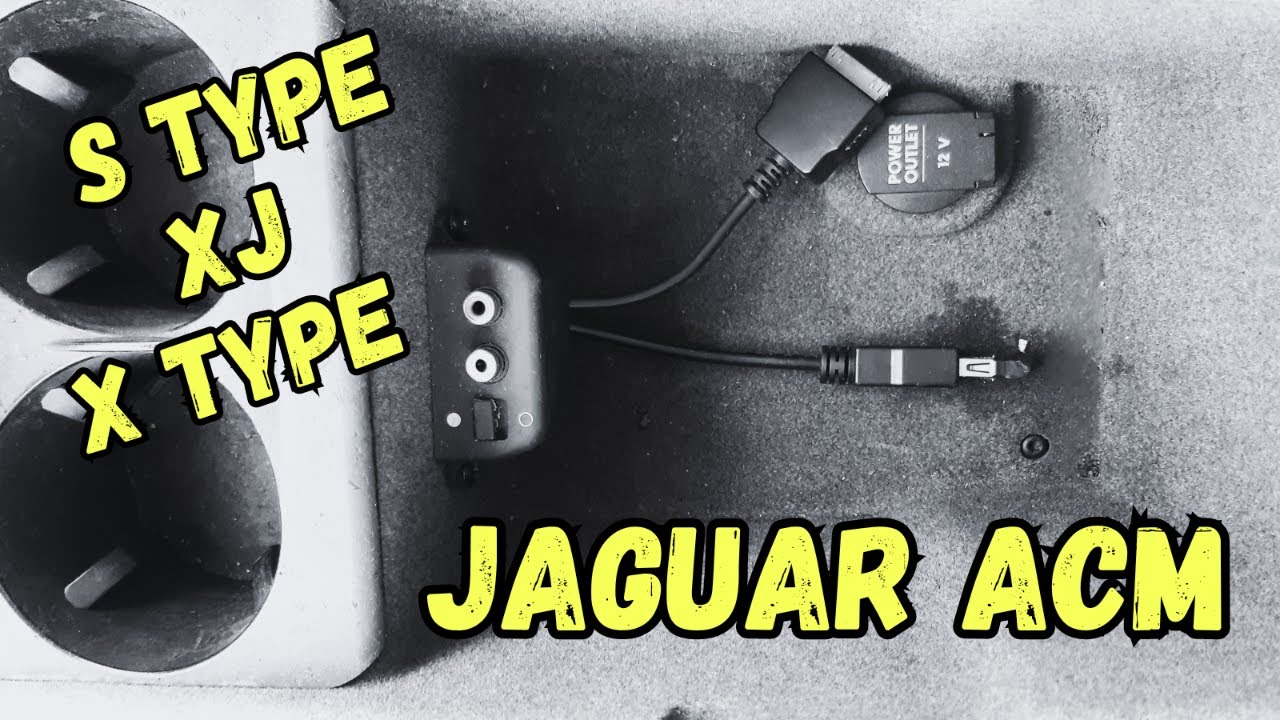 Как установить Jaguar ACM (модуль аудиоподключения) на XJ, X-type, S-type