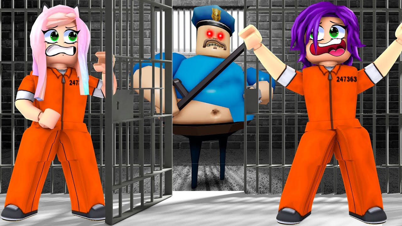 Побег из тюрьмы Барри, Обби! 👮 | Roblox