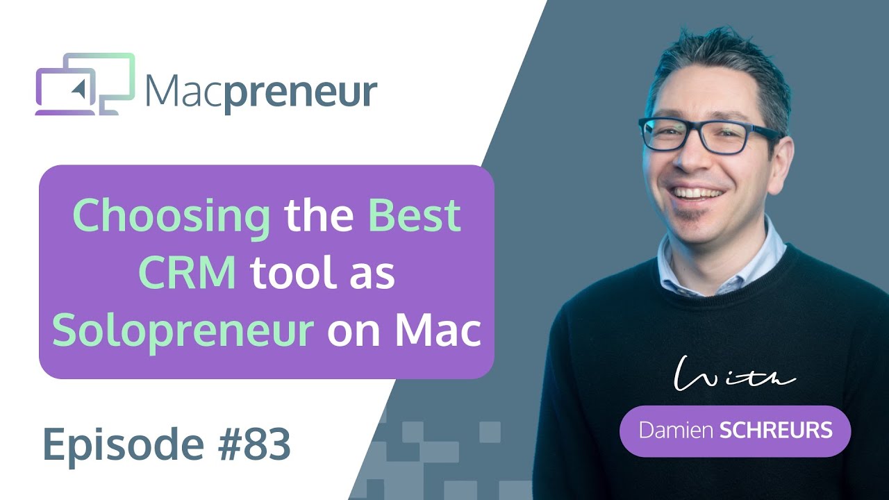 What are the best Mac apps or web services for managing customer relationships effectively? (MP083)