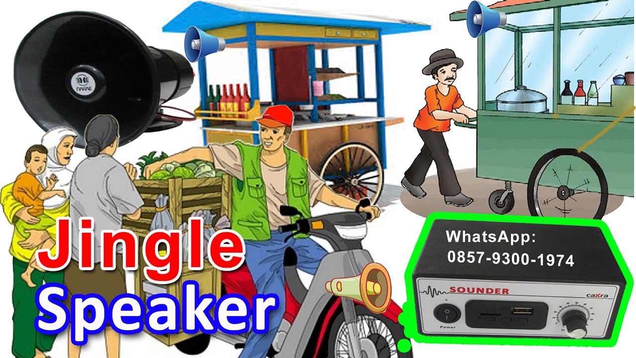 Jingle Speaker Pedagang Jualan Keliling