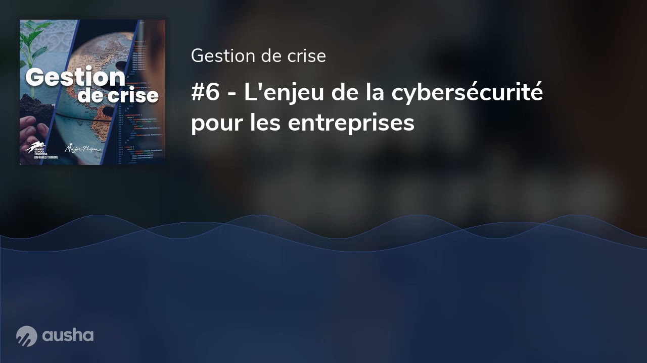 #6 - L'enjeu de la cybersécurité pour les entreprises
