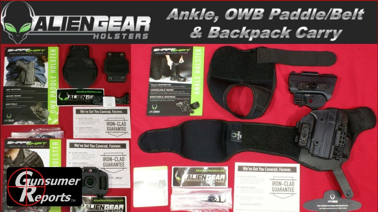 Alien Gear Holsters Review: Ankle, OWB & Backpack Carry