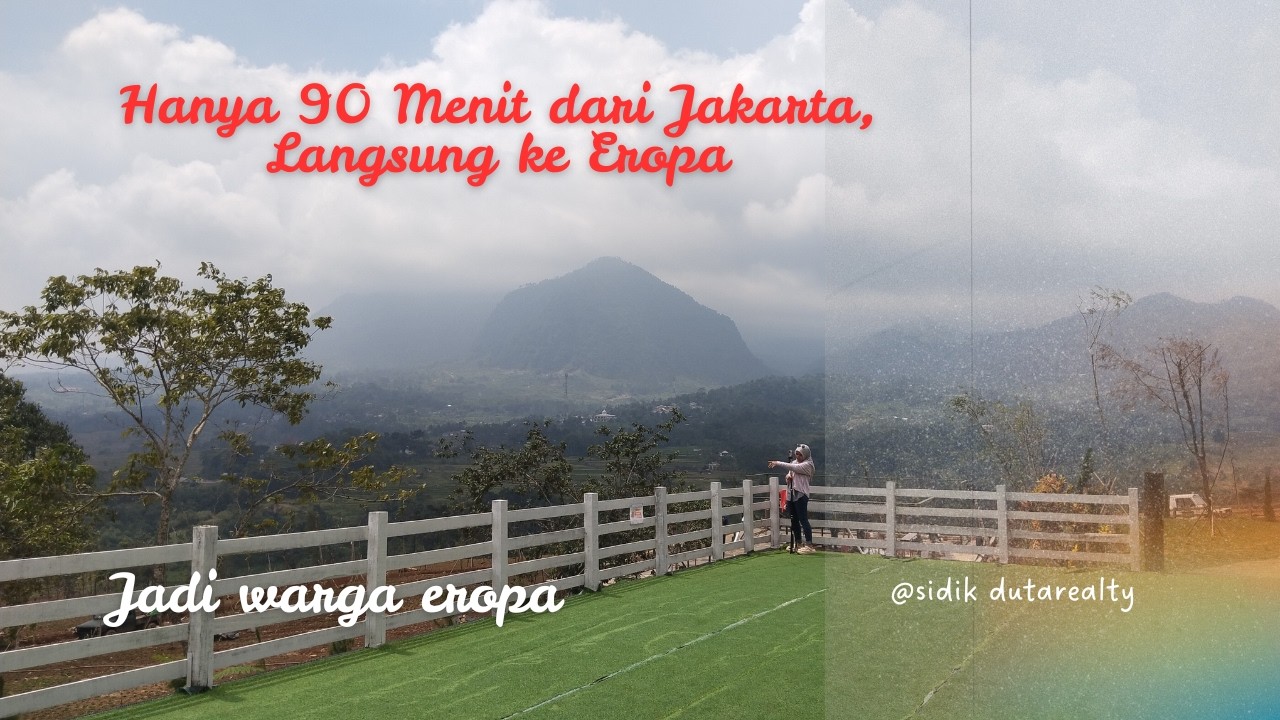Gak Nyangka! Ada 'Swiss' di Bogor? Review Kavling The Hanjawong Villas