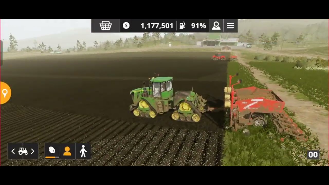 Farming simulator 20 woven a potato 🥔🥔 