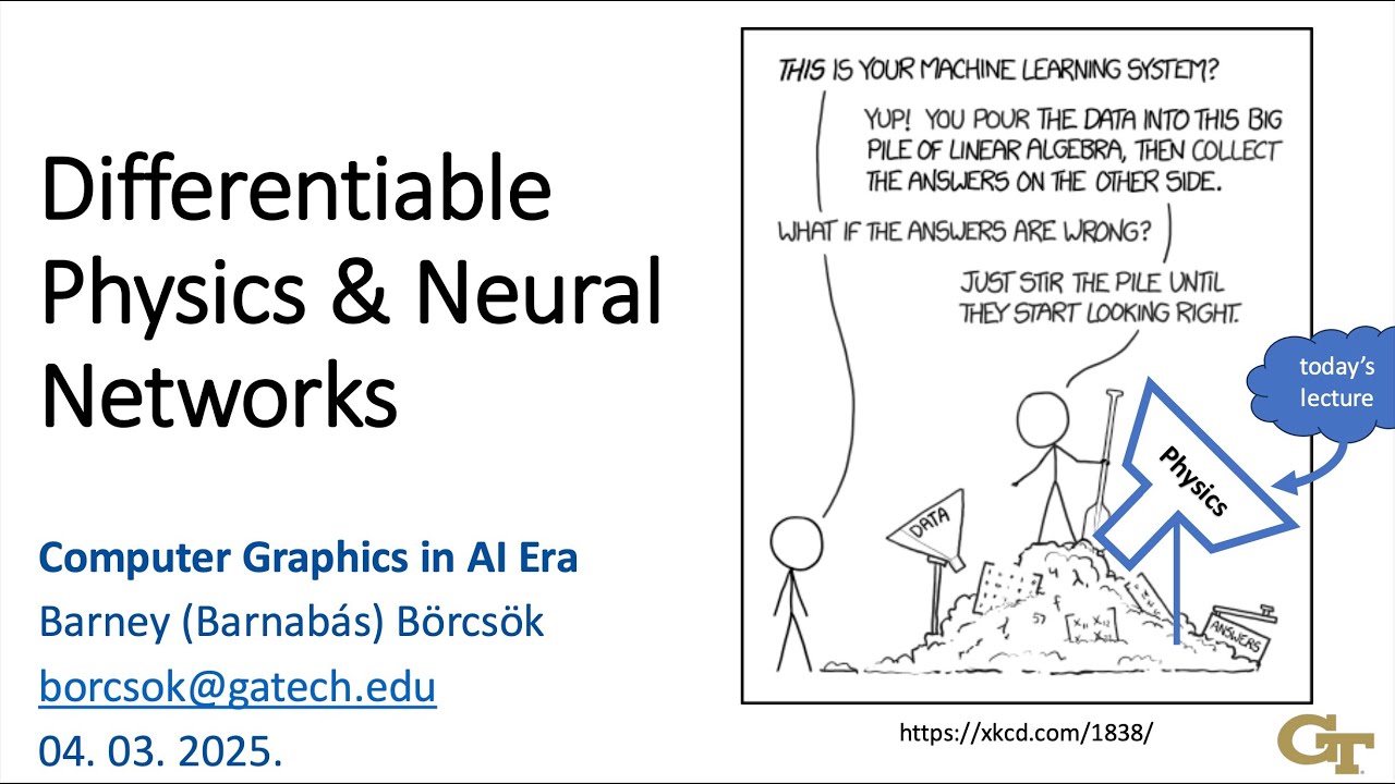 Differentiable Physics | Guest Lecture for 