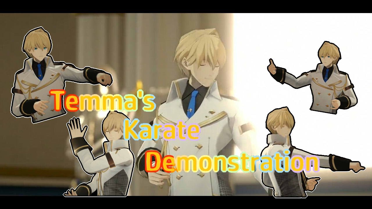 Temma performs a Karate demonstration at his 3D debut【Kishido Temma/Holostars】