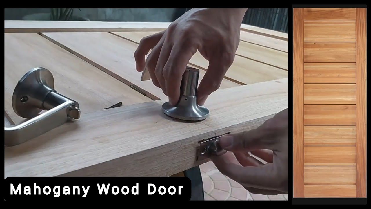 How To Apply Lacquer Sealer To Your Solid Mahogany Door