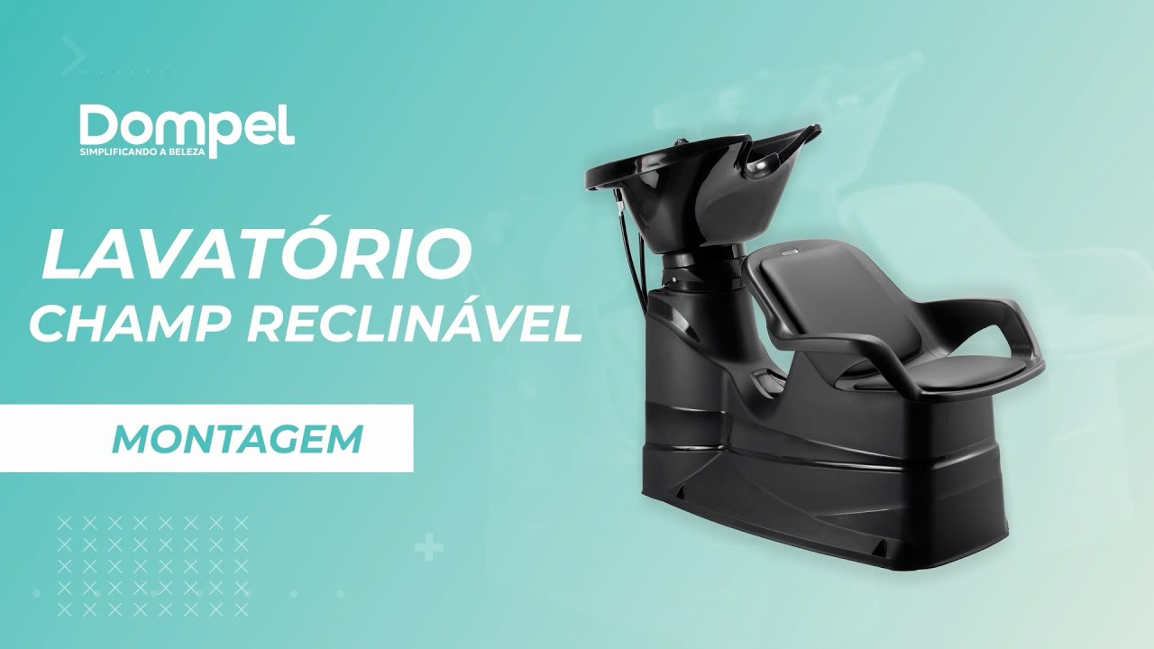 Montagem Lavatório Champ RECLINÁVEL