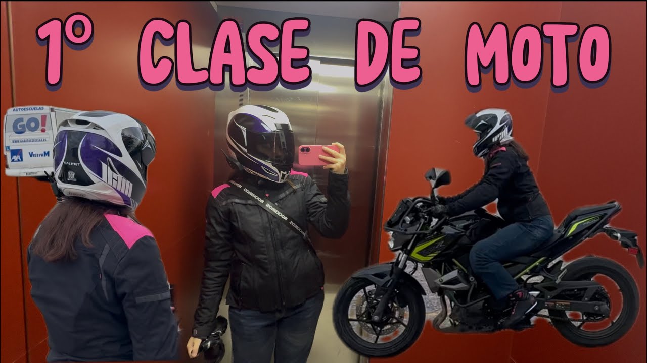 ✨ ¡ Mi Primera Clase de Moto ! ✨