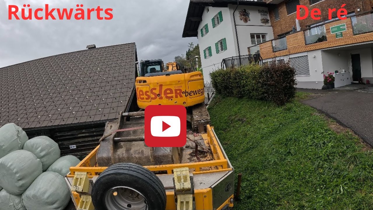 Transport,1 km rückwärts fahren bergauf ( Transporte, 1 km de ré montanha acima )