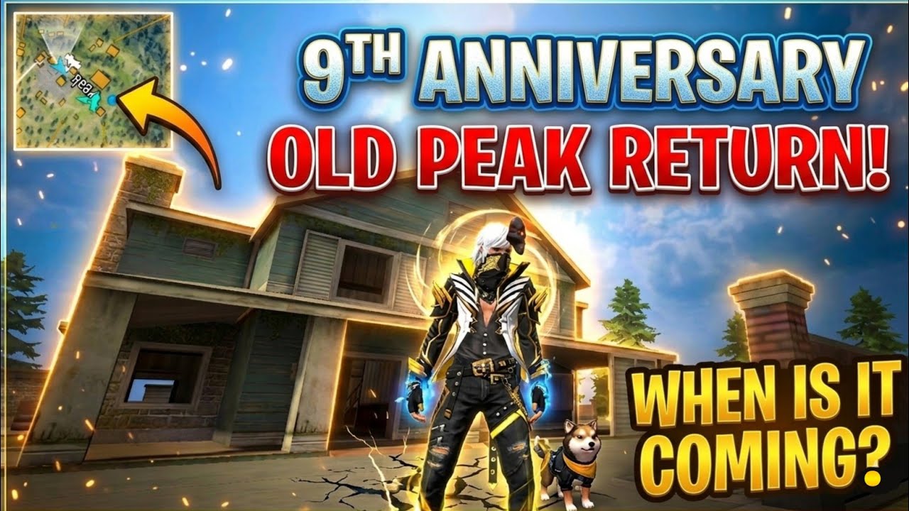 9TH ANNIVERSARY SPECIAL OLD PEAK RETURN KAB AAYEGA AFTER OB54 UPDATE NEW CHANGES FF