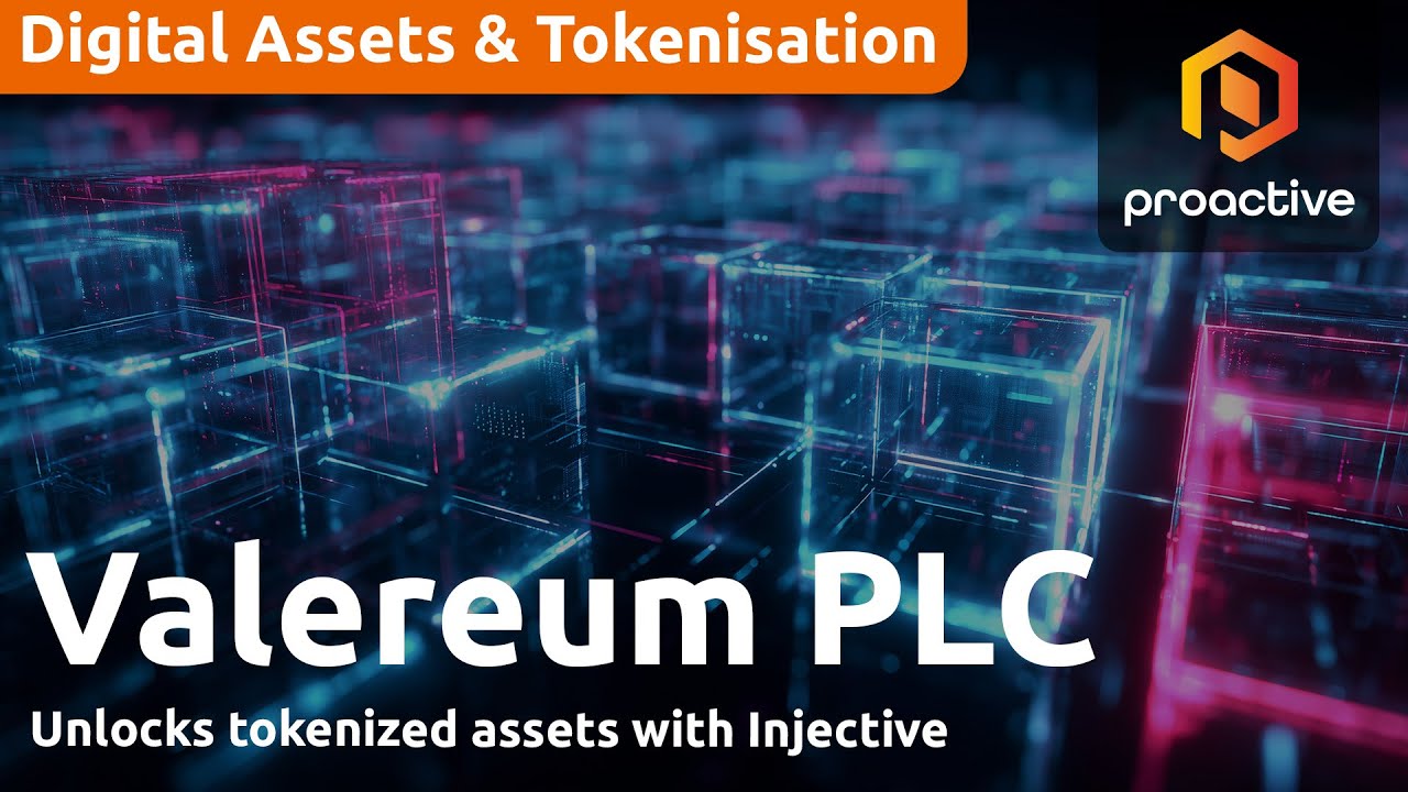 Valereum joins up with Injective and DigiShares to deliver compliant RWA tokenisation