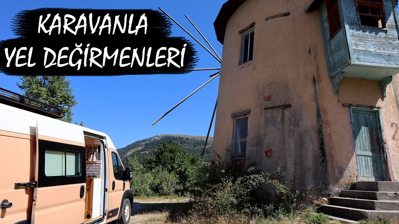 Karavanla &Ccedil;ubuk G&ouml;l&uuml;'nde Konakladık - Karavanda Yaşam - Yeldeğirmenleri - Seyyarhane - #vanlife