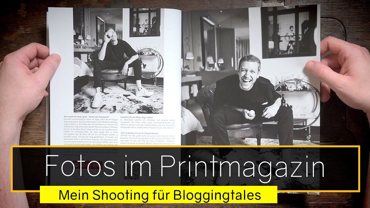 Fotoshooting Editorial für Bloggingtales