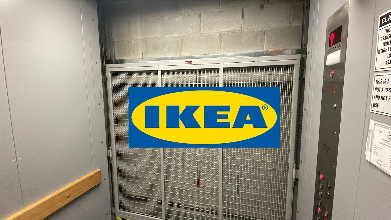 Surprisingly Small MEI Hydraulic Freight Elevator | IKEA | Columbus, OH