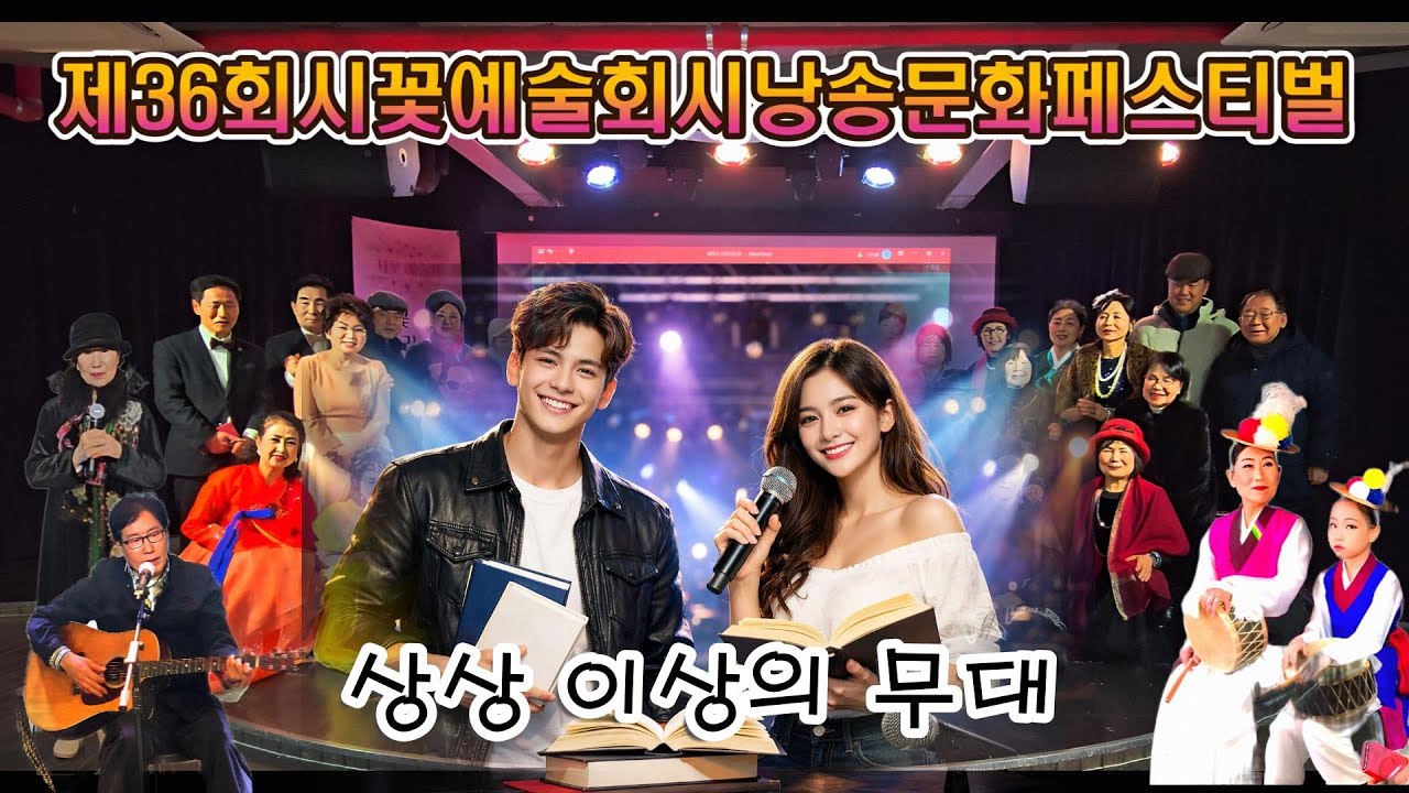 [시낭송.노래] 2026년 1월/제36회시꽃 페스티벌/구로문화재단내 소극장/.영상디렉터 차경녀
