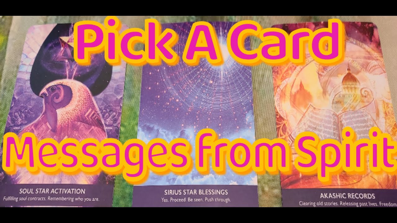 Pick A Card Reading - Spirit Has A Message For You! I Got Chills!