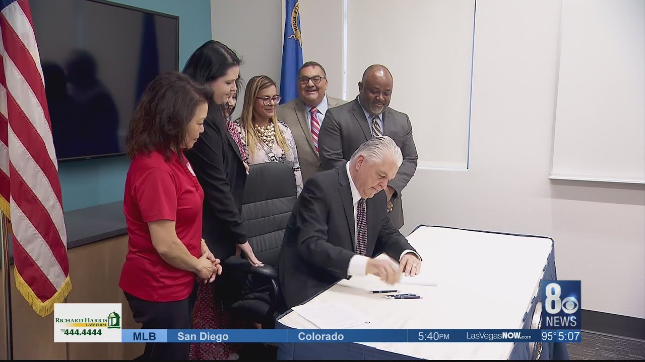 Nevada governor signs crime, education, gun, health, immigration laws
