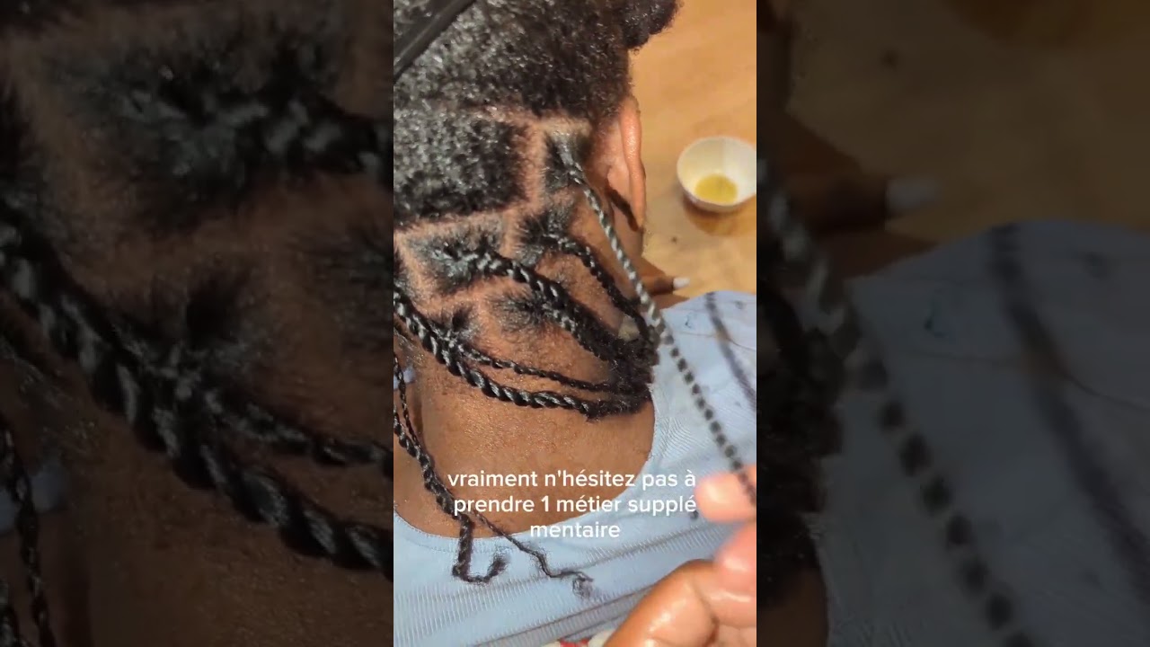 Tutoriel coiffure pour débutant / twist sur cheveux afro / Idées business #coiffureafro #hairstyles