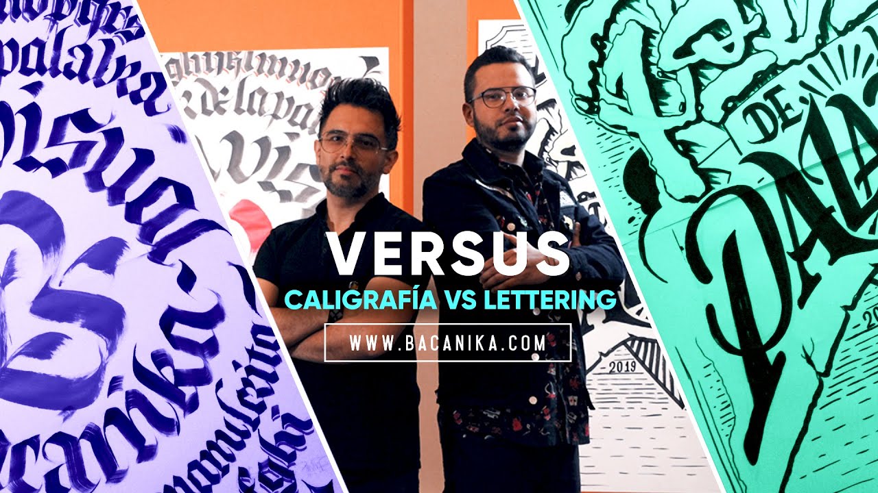 Caligrafía vs. Lettering