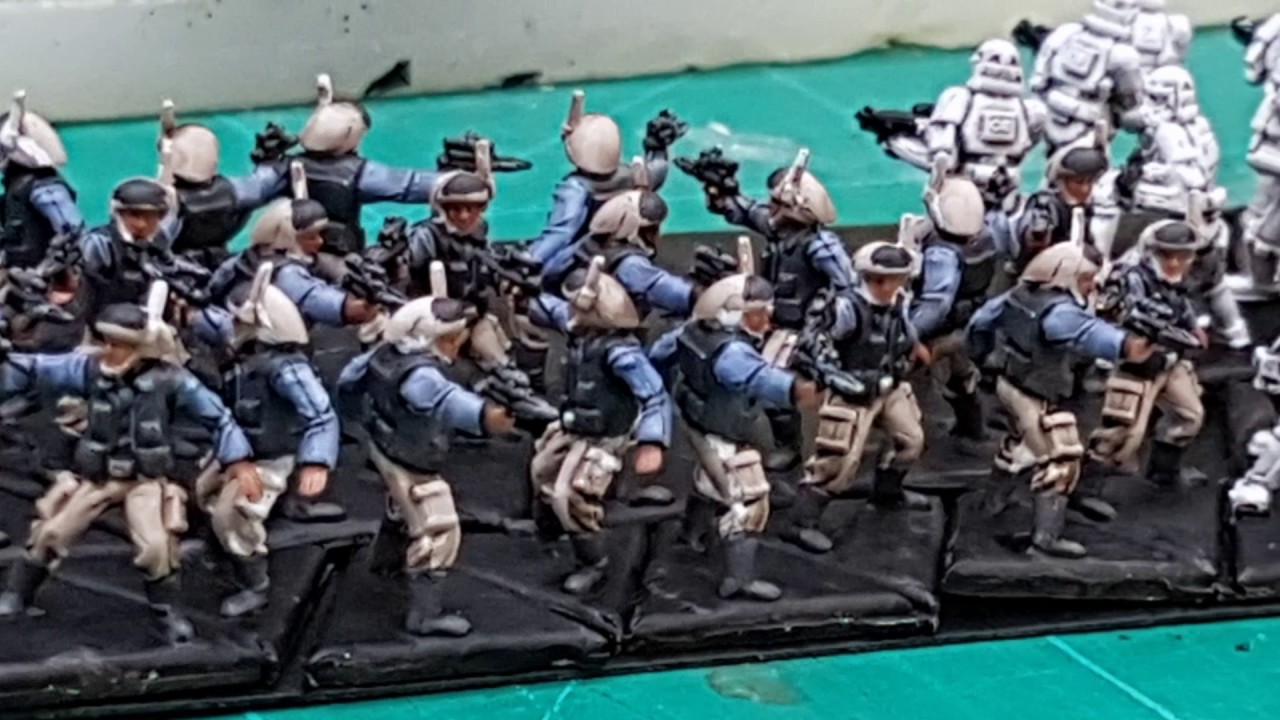 Star Wars Rebellion painting and mods