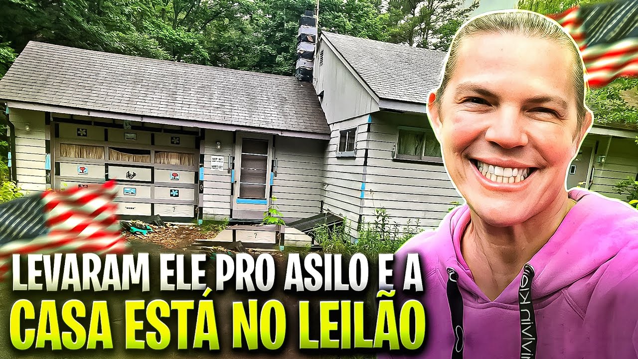 🇺🇸TOUR PELA CASA ABANDONADA EM NOVA YORK!