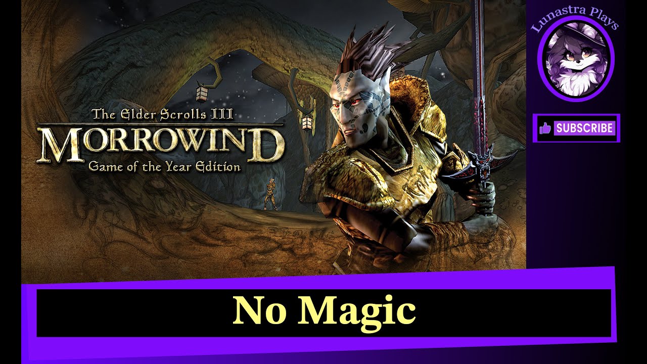 Can You Beat Morrowind Without Magic? | Challenge Run