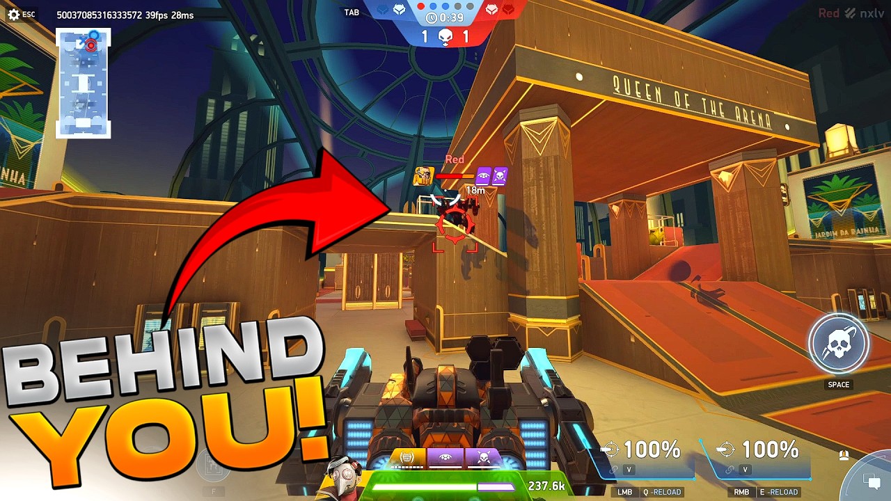HE DIDN&rsquo;T SEE ME&hellip;!! 😱 | Hanger Showdown 🔥 |  Mech Arena