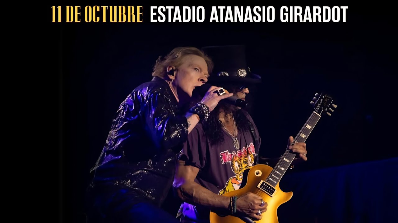 Guns n' Roses Live in Medellin 2025