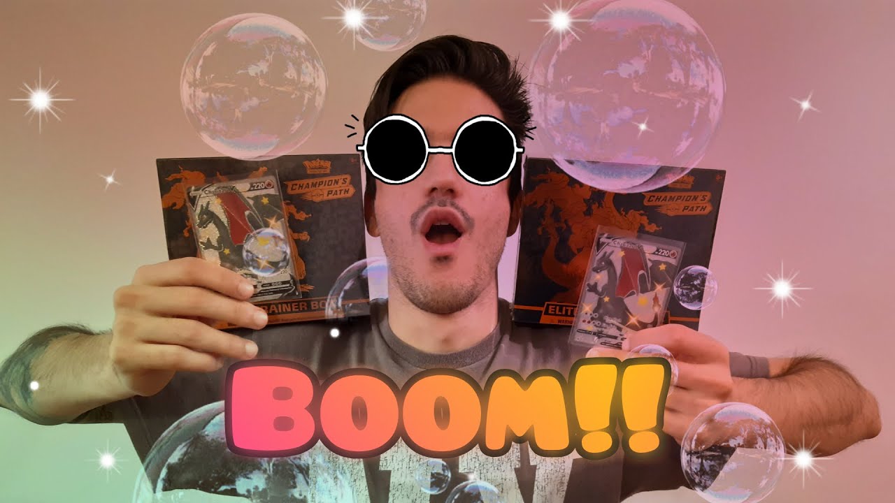Locura abriendo Champion´s Path - Sacamos 2 Charizards!!!