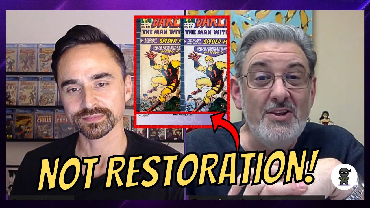 Is CGC Wrong About Cover Whitening? They Make The Rules - Comic Presser Weighs In
