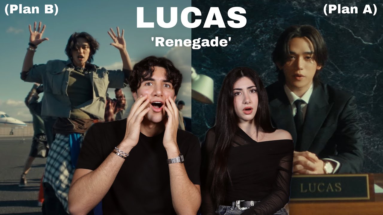 He’s Back!😮 | LUCAS 루카스 'Renegade' MV (Plan A & B) REACTION!!