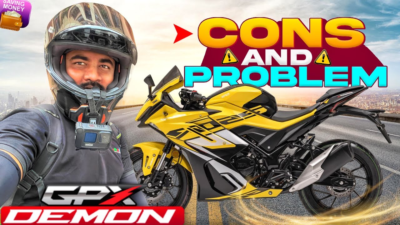 GPX Demon GR250R Problems & Cons 🔥 | Real Rider Experience After Few Days Ride | Hasan Seetuu