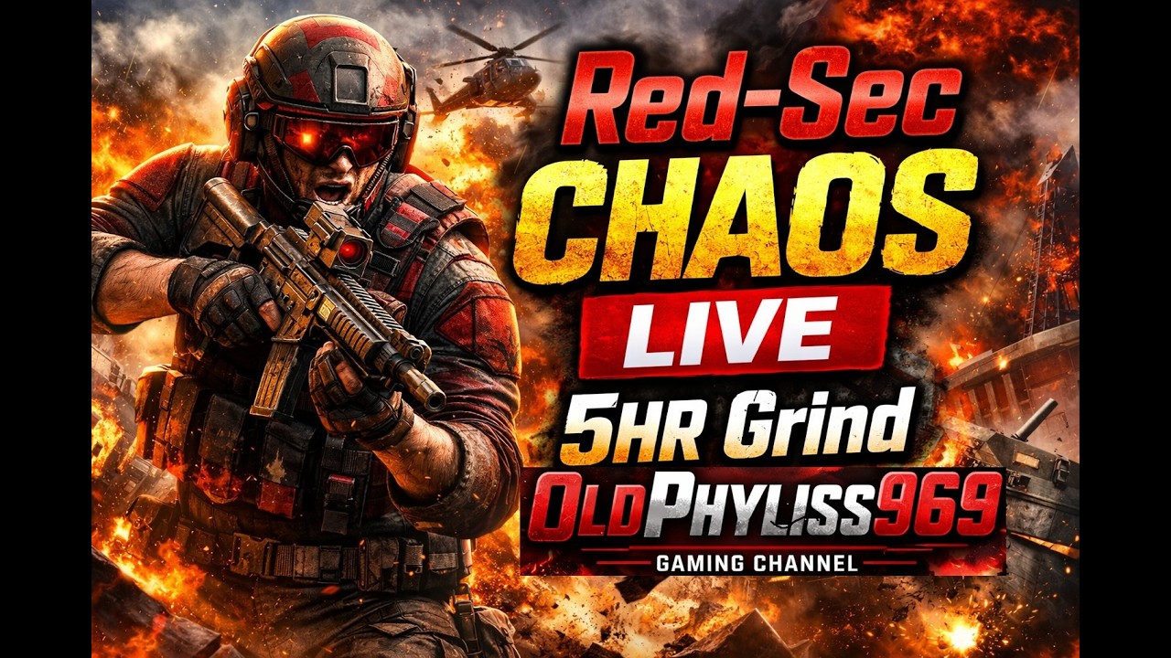 Battlefield Red-Sec Chaos LIVE 🔥 5HR Grind