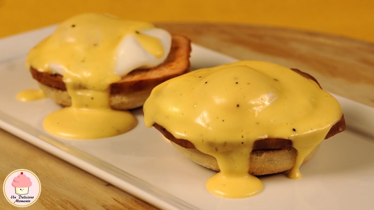 ¡HUEVOS BENEDICTINOS, con su Salsa Holandesa, te explico paso a paso! 😋