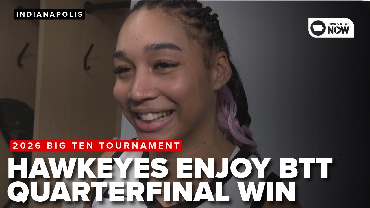 Hawkeye players recap their BTT quarterfinal win over Illinois