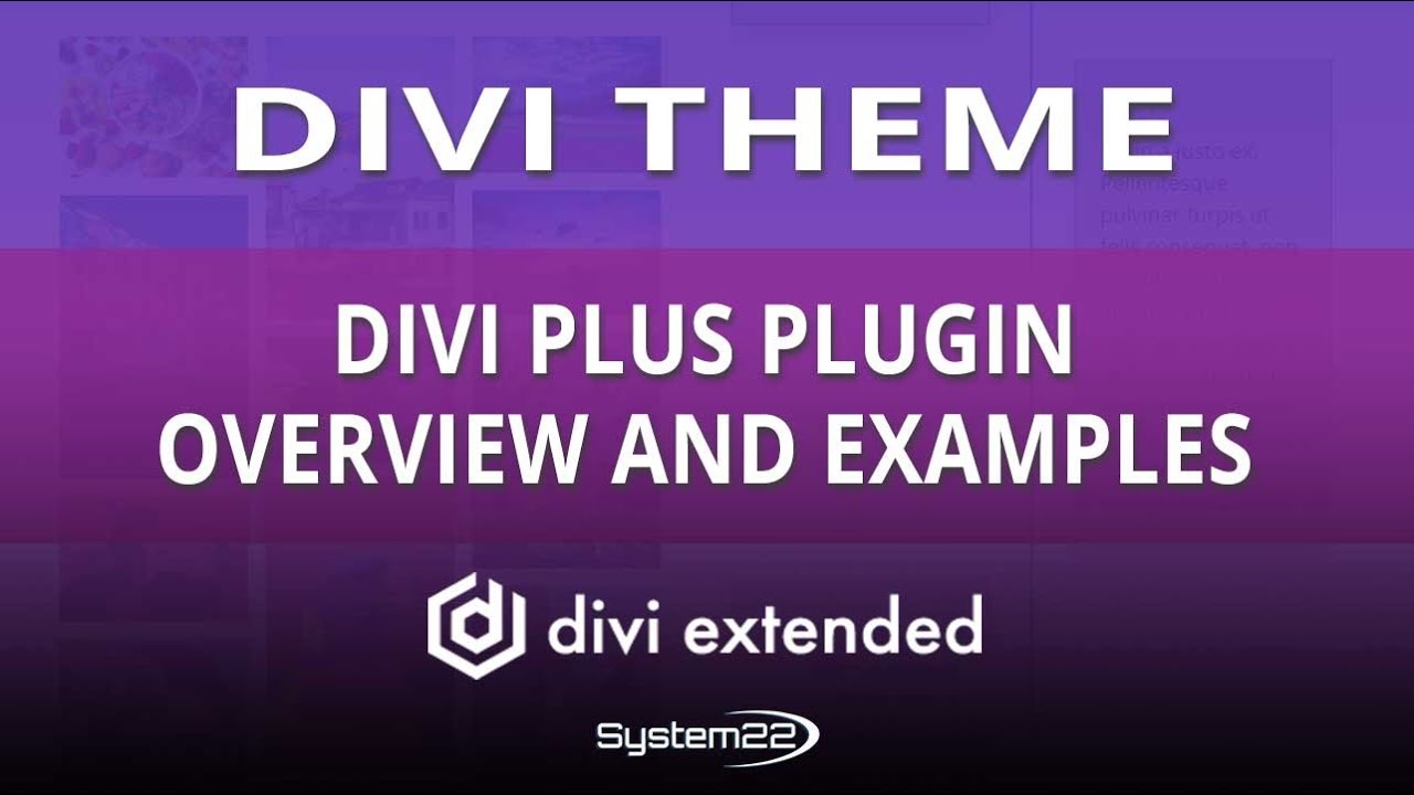 Divi Theme Divi Plus Plugin Overview And Examples 👈