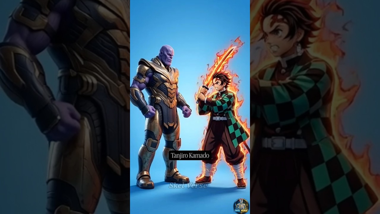 How many anime characters can defeat thanos?