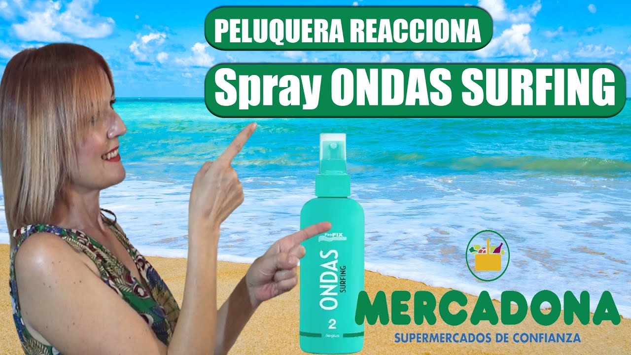Spray ondas para lucir ondas surferas de Mercadona | Spray de Mercadona ondas surferas Deliplus 2023