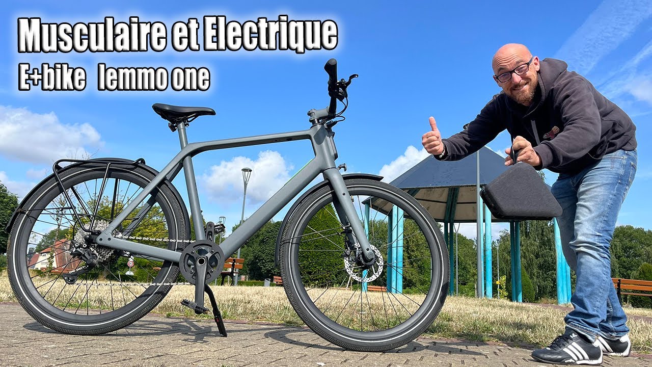 Le premier vélo hybride ! musculaire ou électrique à la demande ! E+bike le concept de Lemmo one !