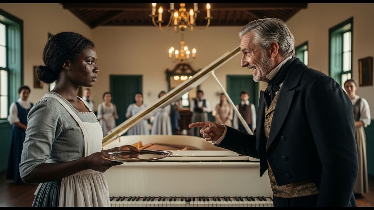 “IF YOU PLAY THAT PIANO, I’LL MARRY YOU!” — THE RANCHER LAUGHED… BUT THE SLAVE PLAYED LIKE A MASTER!