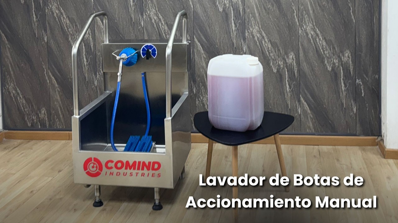 Lavador de Botas de Accionamiento Manual | Comind Industries