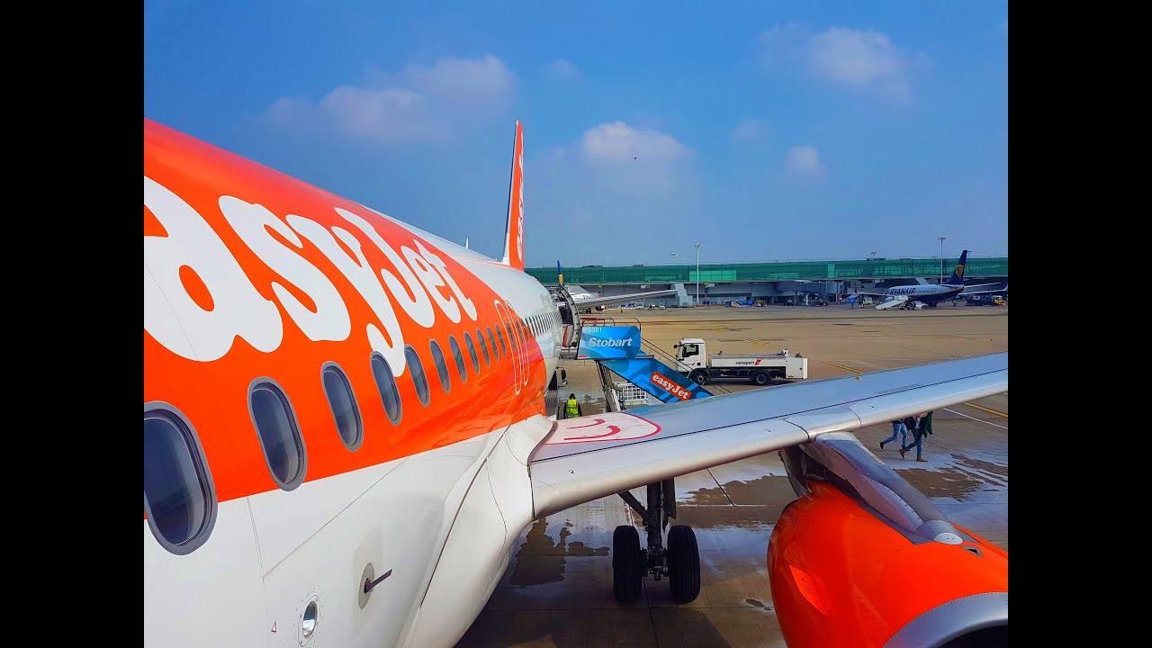 EasyJet Airbus A319-111 (G-EZFZ) | Prague (PRG) → London (STN), 30.3.2019
