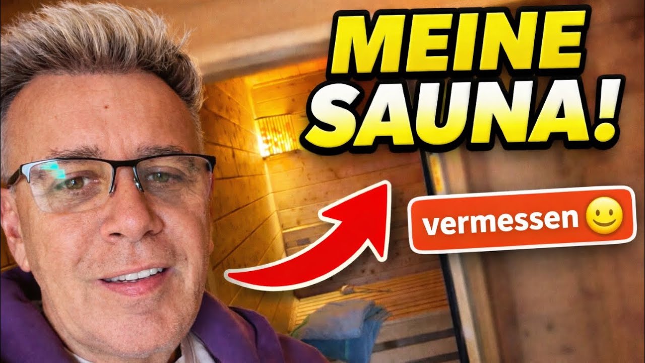 Ich habe mich vermessen… 😅 Trotzdem ist meine DIY Sauna fertig geworden!