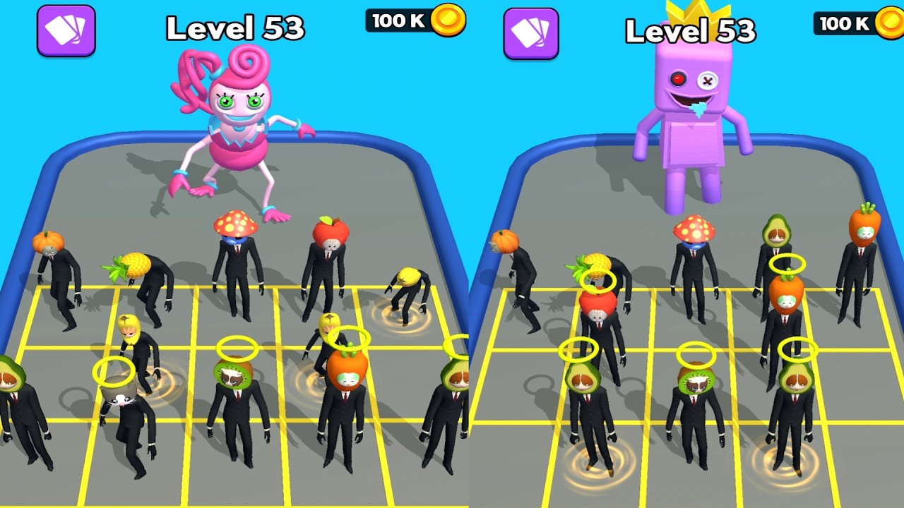 Merge Banana Man Master Battle - Epic Banana Merge Run Battle