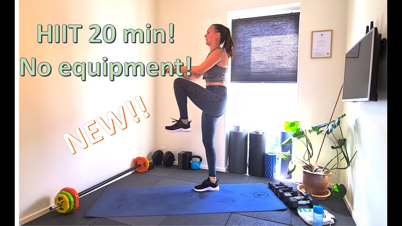 HIIT 20 minutes (no equipment)