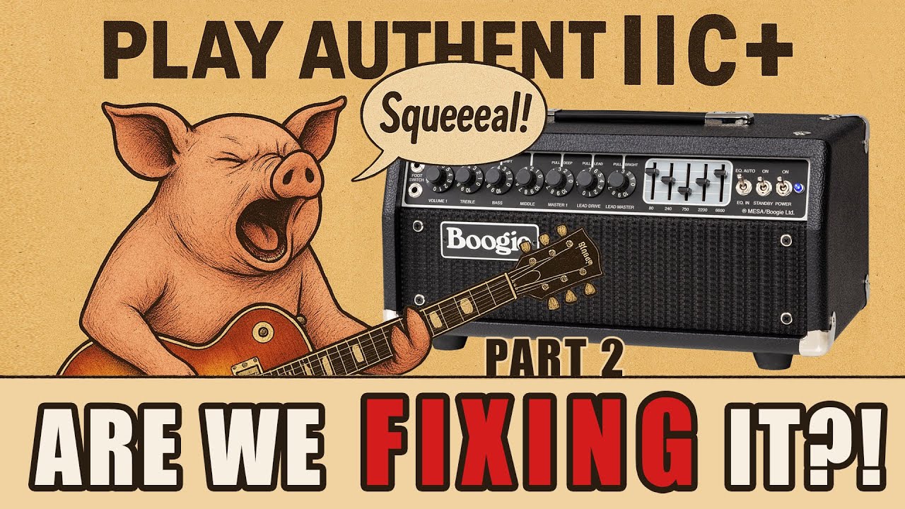Mesa/Boogie Mark IIC+ Reissue - HOW TO FIX THE OSCILLATION