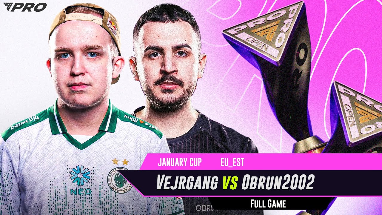 ANDERS VEJRGANG X OBRUN2002 IN JANUARY CUP DAY 1 QUALIFICATION INTENSE GAME (FC26 PRO)